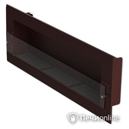 Биокамин ЭкоЛайф Window III Glass black burgundy Арома в Иркутске